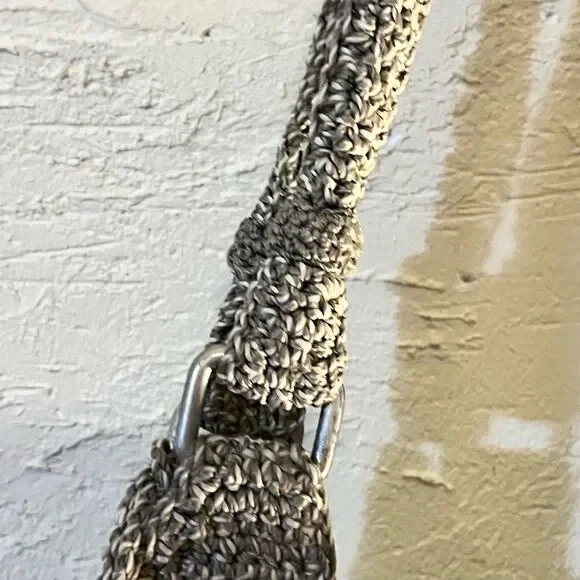 The SAK handbag with stripes— khaki and colored stripes. Carried 1 time!! - Picture 7 of 12